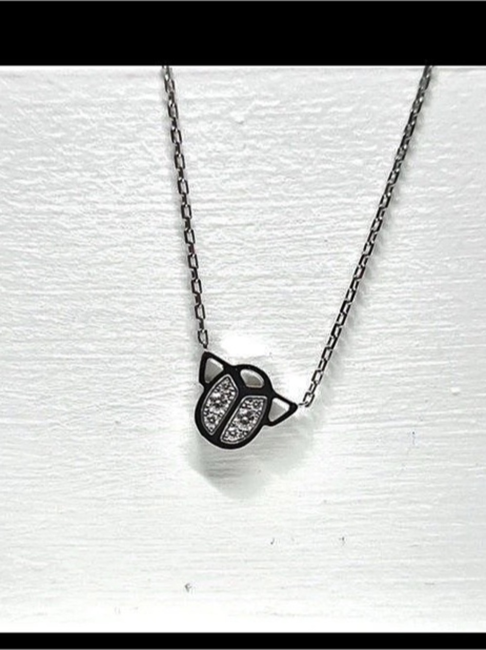 Cartier Scarab Diamond Necklace 18K